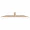 Ekena Millwork Portland Smooth Timber Gable Bracket, Douglas Fir, 84"W x 14"H x 1 1/2"D x 5 1/2"F, 4/12 Pitch GBW084X14X0206POR00SDF - alternate 1
